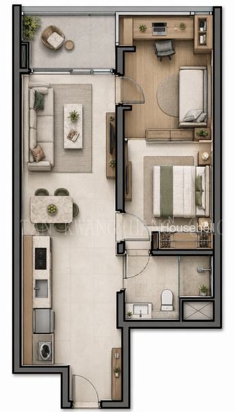 D15 Walk to MRT, S$ 1,367,000, 549 sqft, Condos - Apartment