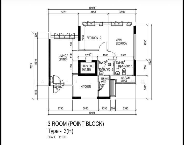 593A Montreal Ville, S$ 480,000 (Starting From), 732 sqft, HDB - 3 A