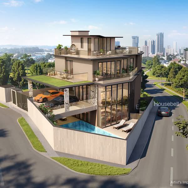 🔶 EMINENCE✔️ FH Brand New 3.5-Sty Detached Bungalow w/ Pool + Lift @ Dyson Road D11 Largest Land, S$ 23,988,000, 10,278 sqft, Landed - Detached House
