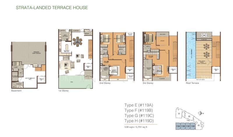Residences @ Emerald Hill, S$ 11,922,000, 5,791 sqft, 公寓 - Condominium