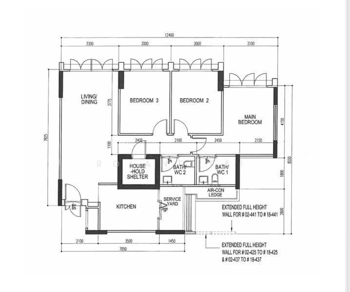 178A Rivervale Crescent, S$ 583,000 (最低价格), 1,001 sqft, 组屋 - 4 A