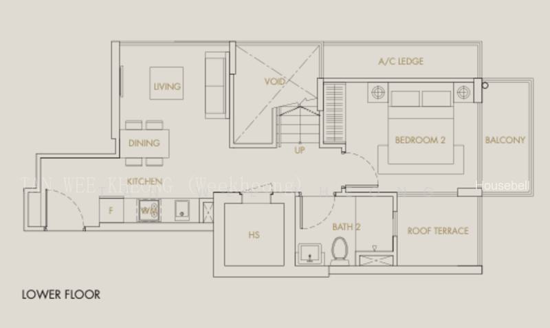 One Robey, S$ 1,850,000 (Starting From), 1,249 sqft, Condos - Condominium