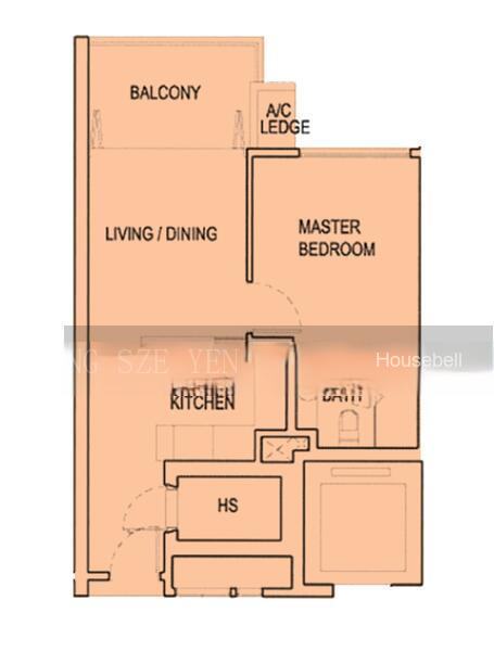 Hillsta, S$ 800,000 (Negotiable), 570 sqft, Condos - Condominium
