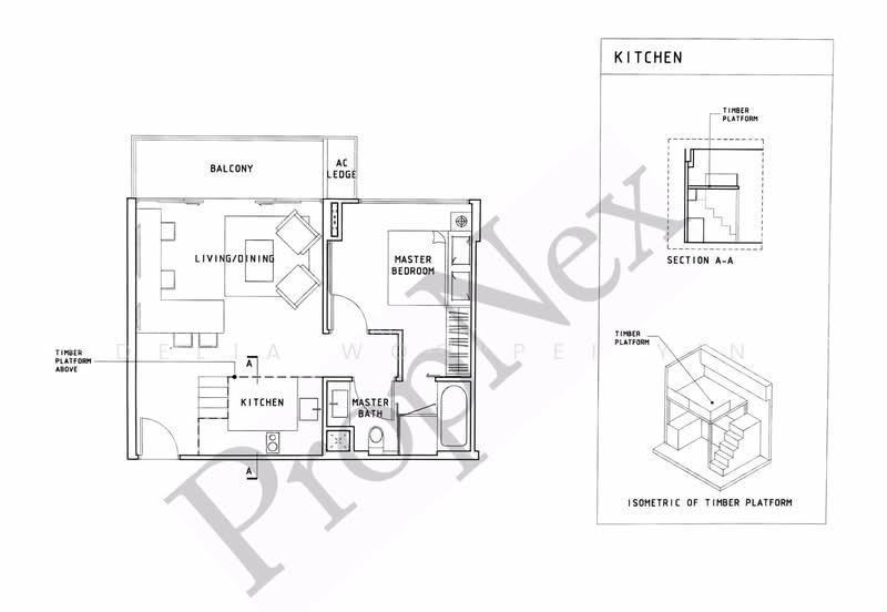 The Tennery, S$ 850,000, 624 sqft, Condos - Condominium