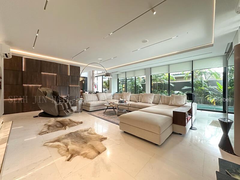 ★ Seletar Hills Estate ★ Freehold ★ Luxurious Modern Contemporary Semi-D ★, S$ 8,800,000 (Negotiable), 8,450 sqft, Landed - Semi-Detached House