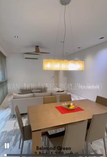 Belmond Green, S$ 3,450,000 (可协商价格), 1,259 sqft, 公寓 - Condominium
