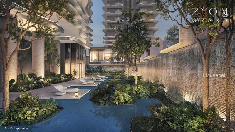 Zyon Grand, S$ 2,314,000 (Starting From), 721 sqft, Condos - Condominium