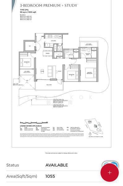 Zyon Grand, S$ 2,314,000 (Starting From), 721 sqft, Condos - Condominium