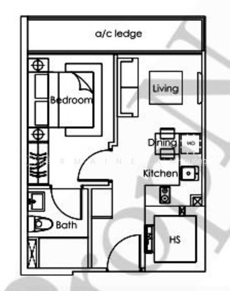 Royce Residences, S$ 1,080,000 (可协商价格), 732 sqft, 公寓 - Condominium
