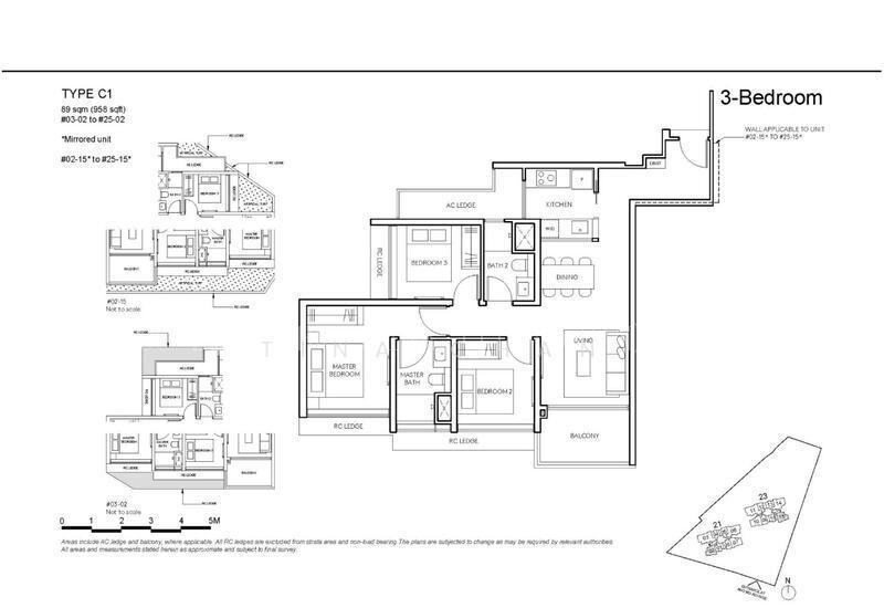 AMO Residence, S$ 5,299 (Negotiable) /mo, 958 sqft, Condos - Condominium