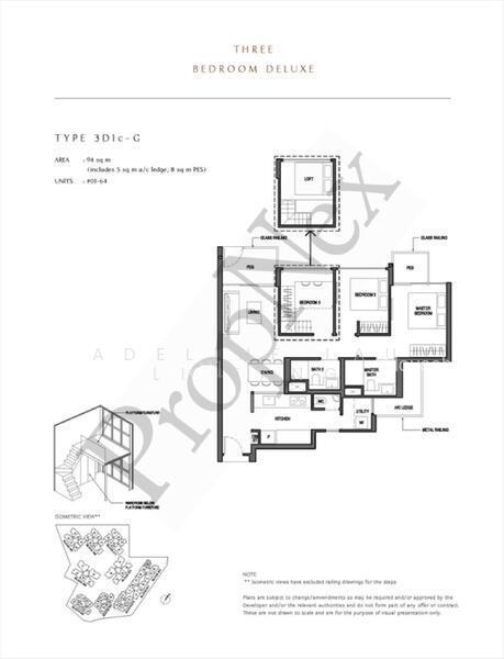 Parc Komo, S$ 1,888,000 (Negotiable), 1,012 sqft, Condos - Condominium
