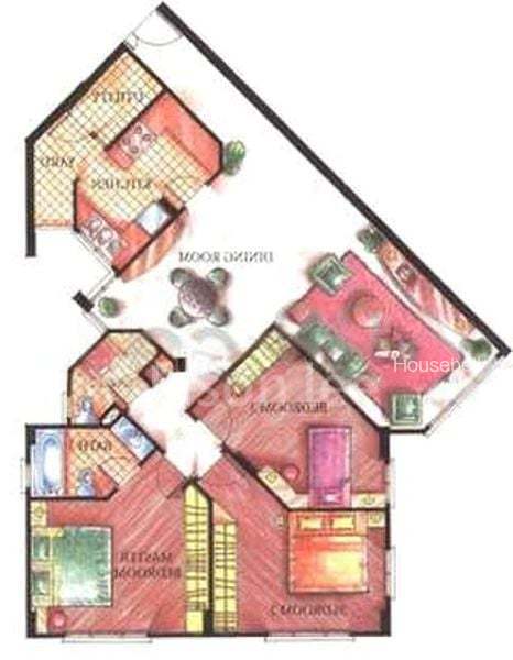 The Riverside Piazza, S$ 2,100,000, 1,270 sqft, Condos - Condominium