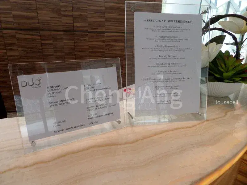 DUO Residences, S$ 5,250,000, 1,722 sqft, Condos - Apartment