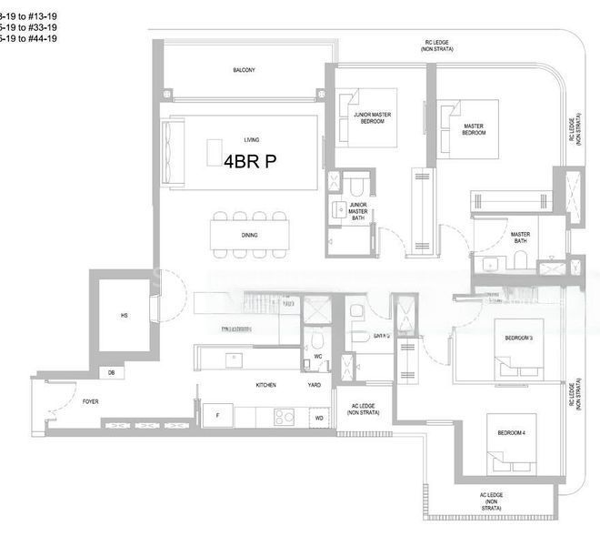 4 Bed Apartment (Condo) for Sale in  Marina Mall(7)