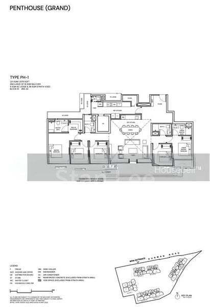 Grand Dunman, S$ 6,015,000, 2,390 sqft, 公寓 - Condominium