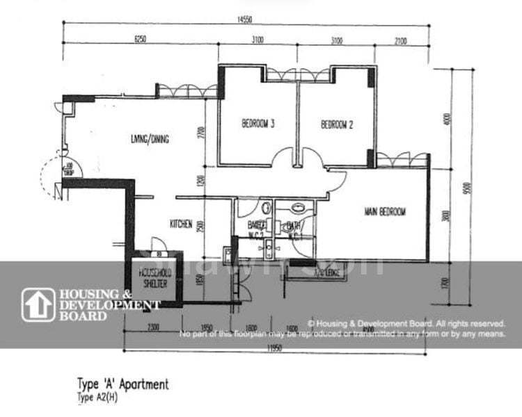 158C Rivervale Crescent, S$ 588,000, 1,012 sqft, HDB - 4 A