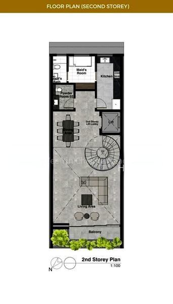 5 Bed Terraced House (Landed) for Sale in  Boon Teck Road, S$ 7,500,000, 1,443 sqft, Landed - Terraced House