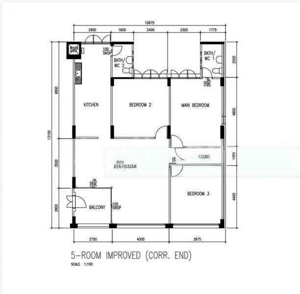136 Simei Street 1, S$ 738,000, 1,313 sqft, HDB - 5 I