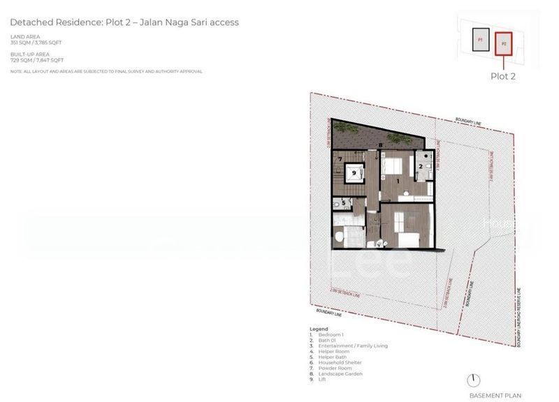 8 Bed Bungalow (Landed) for Sale in  Jalan Naga Sari, S$ 16,388,000, 3,785 sqft, Landed - Bungalow House