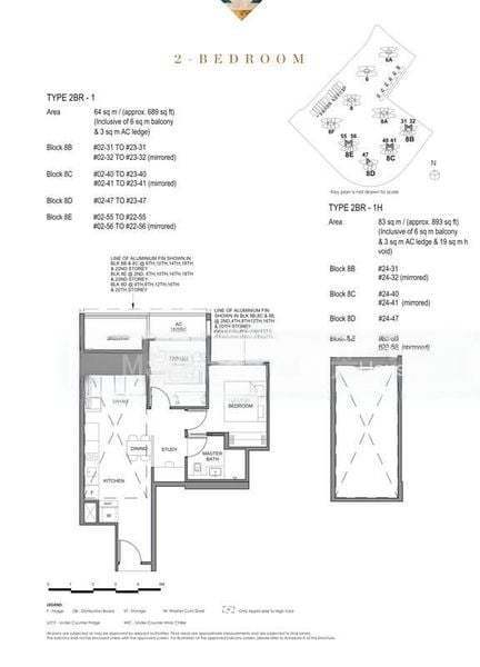 Parc Clematis, S$ 1,400,000, 689 sqft, 公寓 - Condominium
