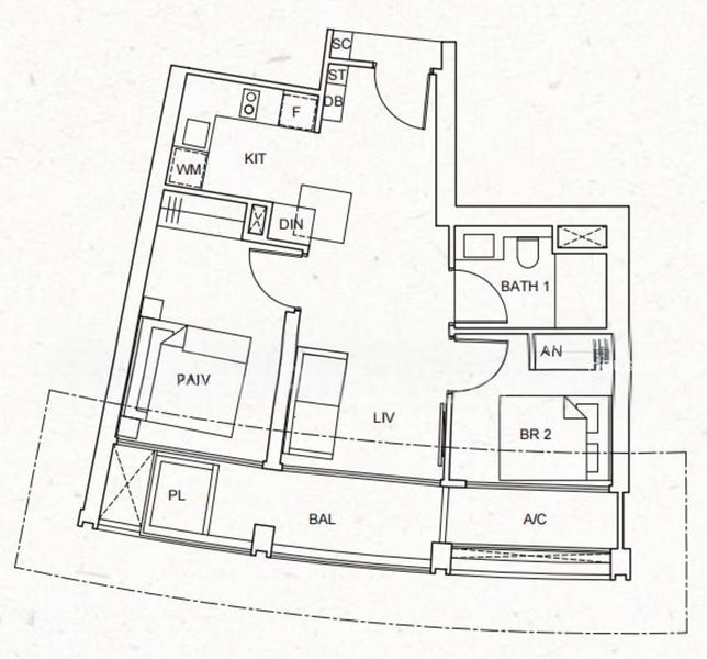 2 Bed Condo for Sale in  One Pearl Bank(5)