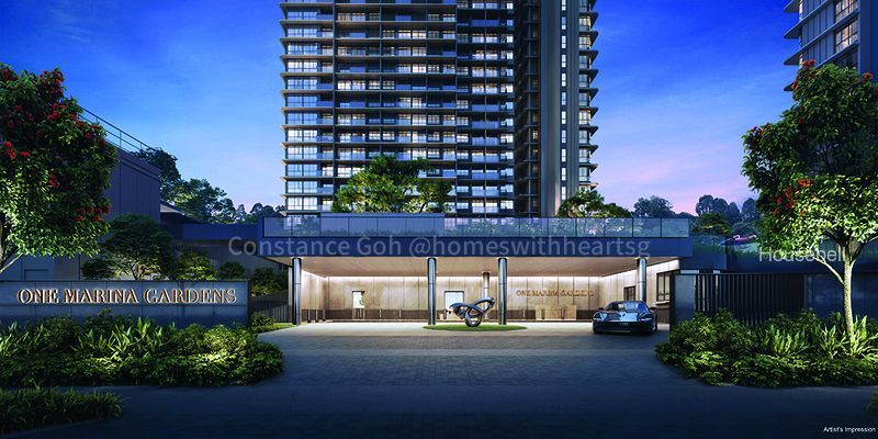 One Marina Gardens, S$ 4,773,400, 1,647 sqft, Condos - Apartment