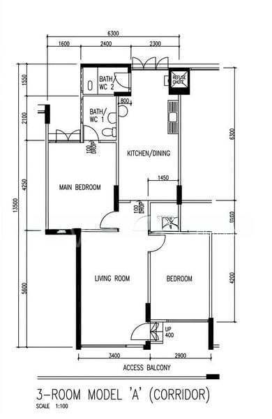 523 Hougang Avenue 6, S$ 530,000, 796 sqft, 组屋 - 3 A