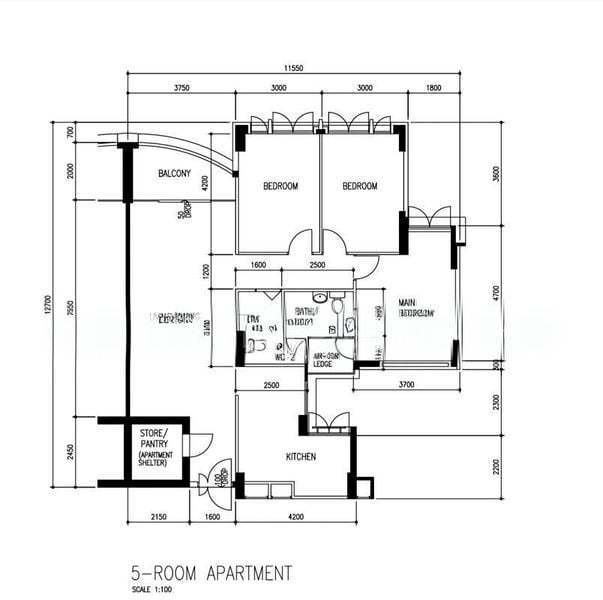 299 Yishun Street 20, S$ 680,000, 1,205 sqft, 组屋 - 5 I
