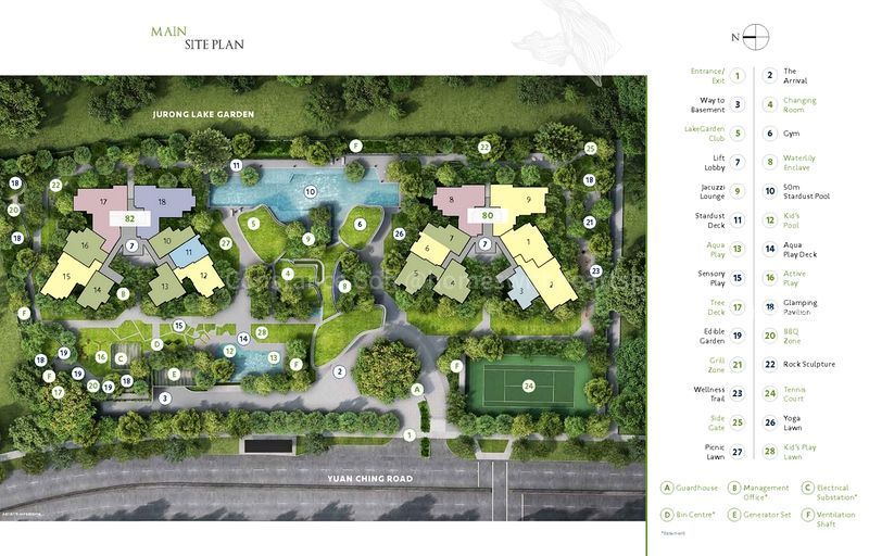 The LakeGarden Residences, S$ 4,280,000, 2,153 sqft, 公寓 - Condominium