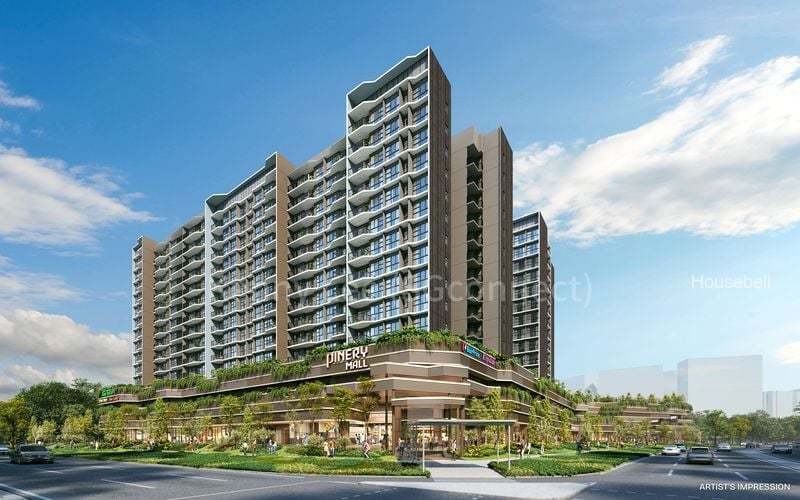 Pinery Residences, S$ 2,972,000, 1,195 sqft, Condos - Condominium