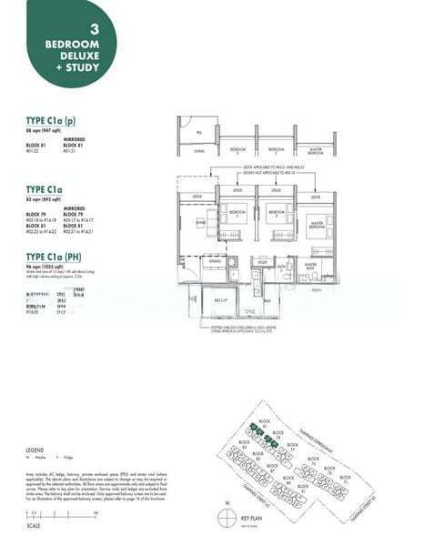 Tenet, S$ 1,096,000, 893 sqft, 公寓 - Excutive Condominium