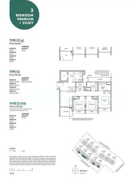 Tenet, S$ 1,096,000, 893 sqft, 公寓 - Excutive Condominium