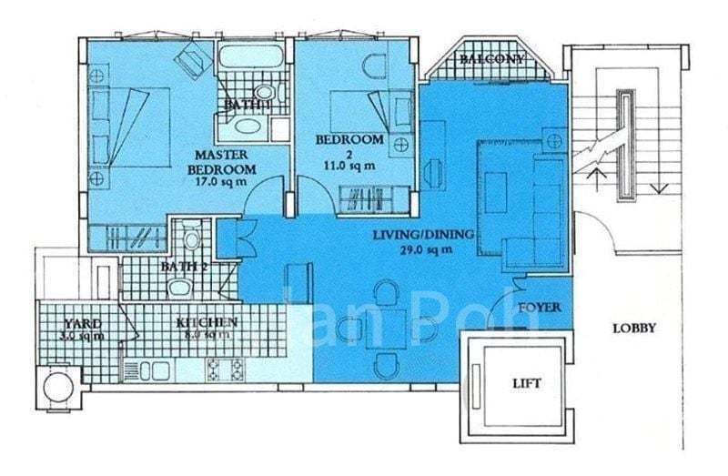 2 Bed Condo for Sale in  Hume Park I(7)