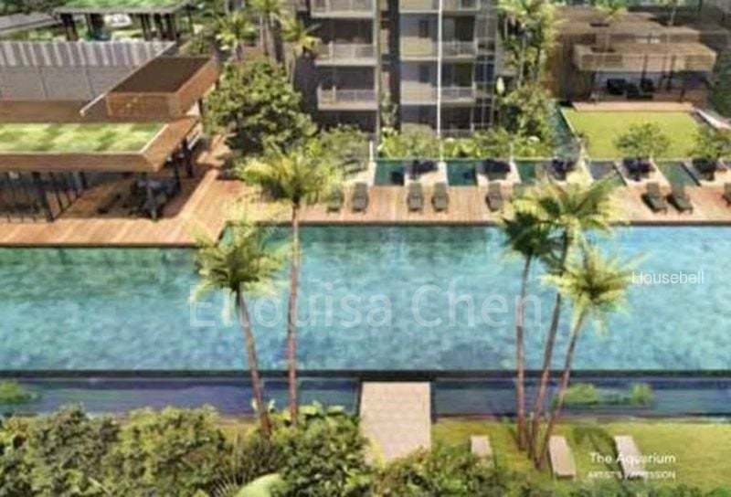 Lake Grande, S$ 5,688 /月, 947 sqft, 公寓 - Condominium