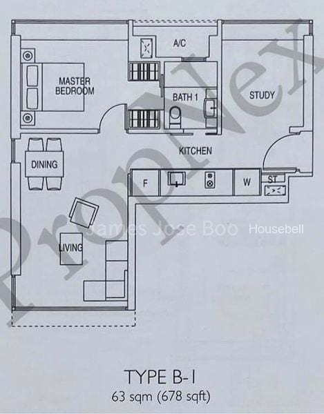 Citylights, S$ 1,350,000, 678 sqft, Condos - Condominium