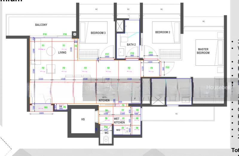 Arina East Residences, S$ 3,128,000 (Starting From), 1,087 sqft, Condos - Condominium