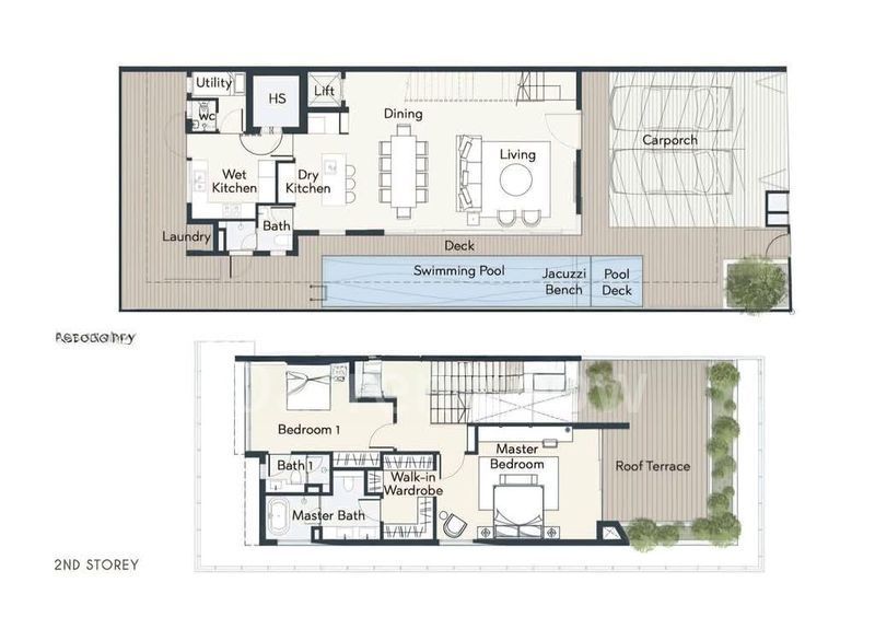 5 Bed Semi-Detached House (Landed) for Sale in  Palm Avenue, S$ 8,980,000, 2,486 sqft, Landed - Semi-Detached House