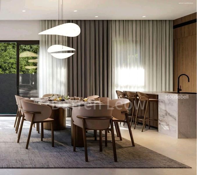 5 Bed Semi-Detached House (Landed) for Sale in  Palm Avenue, S$ 8,980,000, 2,486 sqft, Landed - Semi-Detached House