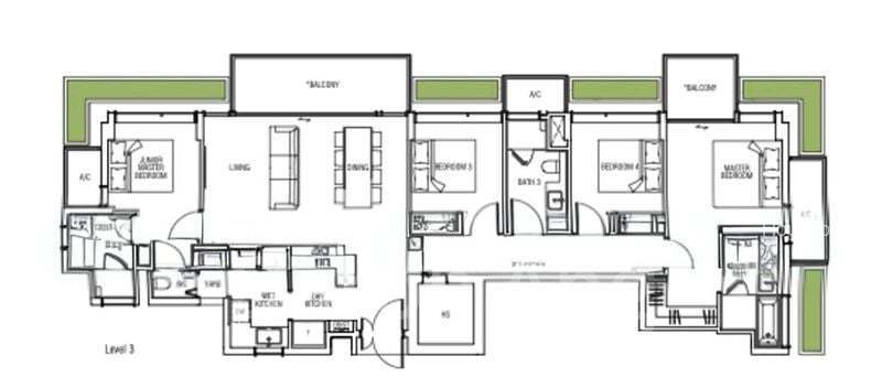 Jervois Mansion, S$ 13,000 /mo, 1,593 sqft, Condos - Condominium