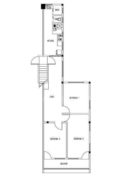 3 Bed Corner Terrace (Landed) for Sale in  Owen Road(4)