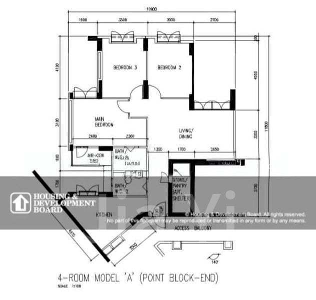 4 Room (4A) HDB for Sale in  121C Sengkang East Way(7)